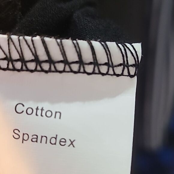 Sarin Mathews Colorblock Top, Black, Red & White, Size XL - Picture 6 of 6